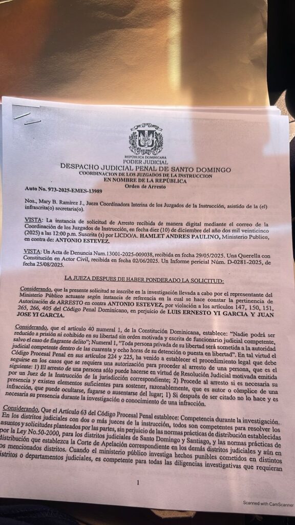 Antonio Estévez sigue prófugo por presunta estafa y falsificación - Noticias de hoy en República Dominicana | De Último Minuto