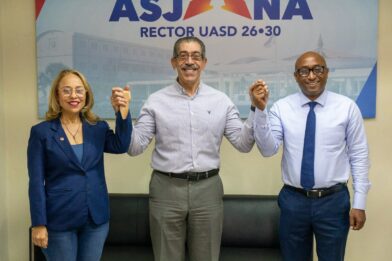 Asjana da espaldarazo a Martín Montilla hacia decanato de Ciencias Jurídicas y Políticas-UASD en segunda vuelta