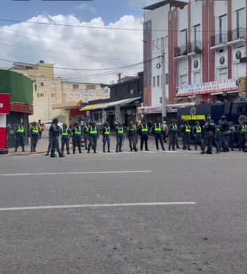 Interior y Policía aclara intervención policial durante manifestación de la ANPA