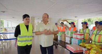 Alcaldía de Santiago intensifica ayuda a Venezuela a víctimas de terremotos y gestión de vuelo humanitario