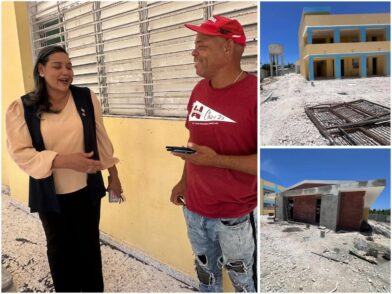 Gobernadora de Azua supervisa avance de obras estratégicas en la provincia