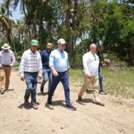 El ministro de Agricultura, Francisco Oliverio Espaillat, declaró de alta prioridad el fortalecimiento de la producción agropecuaria en el Proyecto La Cruz de Manzanillo.