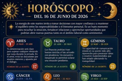 Horóscopo del 16 de junio de 2026