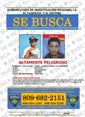 PN busca al acusado de ultimar a su pareja embarazada en Higüey; le exhorta a entregarse - Noticias de hoy en República Dominicana | De Último Minuto