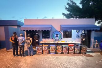 DINTEL decomisa más de RD$5 millones, drogas y armas en operativos