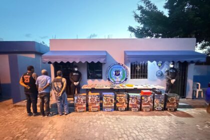 DINTEL decomisa más de RD$5 millones, drogas y armas en operativos