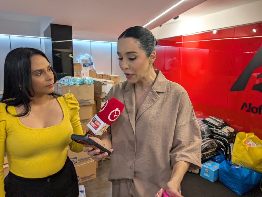 Jessica Pereira llama a donar carpas, colchones e insumos médicos para afectados por terremotos en Venezuela - Noticias de hoy en República Dominicana | De Último Minuto