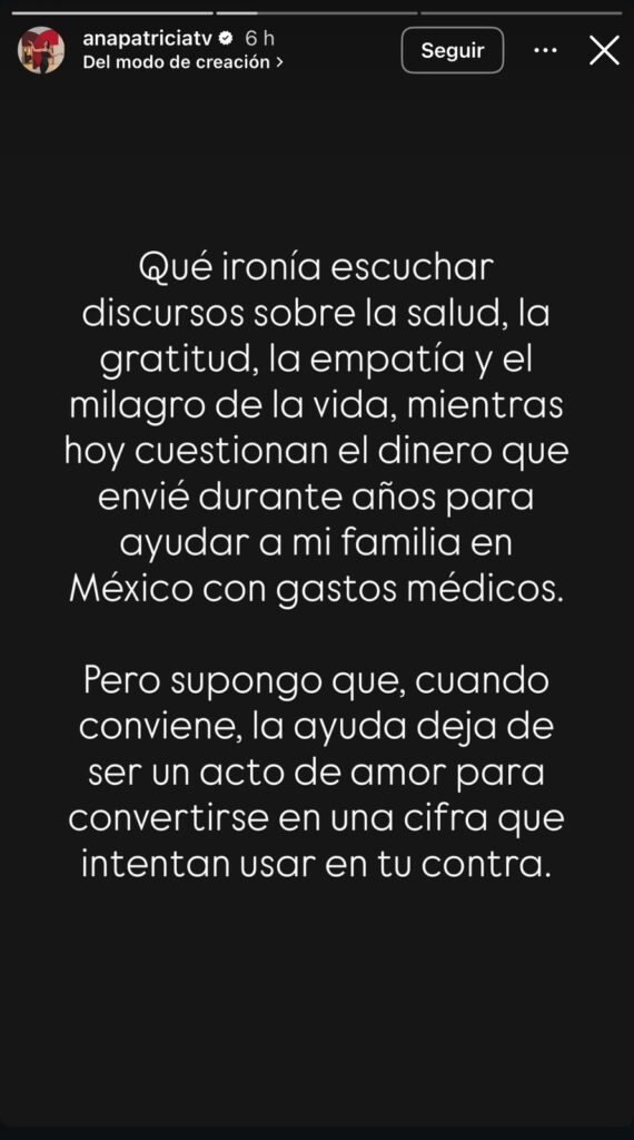 El mensaje de Ana Patricia que aseguran es una indirecta a su ex cuñada Karla Martínez - Noticias de hoy en República Dominicana | De Último Minuto