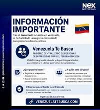 Habilitan plataforma digital para reportar desaparecidos tras sismos en Venezuela