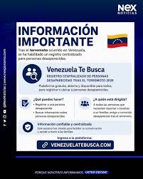 Habilitan plataforma digital para reportar desaparecidos tras sismos en Venezuela
