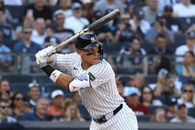 Aaron Judge queda fuera del lineup de Yankees por lesión en las costillas - Noticias de hoy en República Dominicana | De Último Minuto