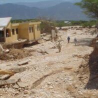 Desatre en Jimaní tras desborde del río Blanco.