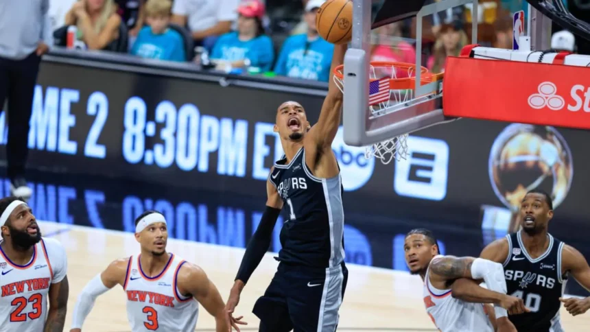 Los Spurs aguan la fiesta de los Knicks en Nueva York