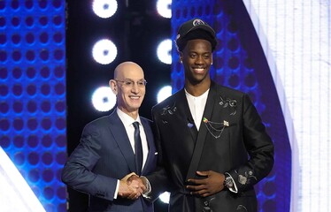 AJ Dybantsa es seleccionado por los Wizards con la primera elección del Draft NBA 2026 - Noticias de hoy en República Dominicana | De Último Minuto