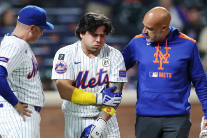 Mets activan a Francisco Álvarez apenas cuatro semanas después de cirugía de menisco - Noticias de hoy en República Dominicana | De Último Minuto