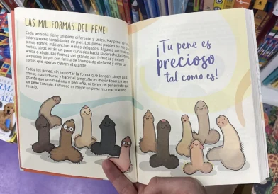 Indignación en España por libro infantil que pide a niños tomarse una foto de su primera eyaculación