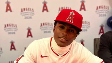 Prospecto dominicano de los Angelinos establece récord histórico con ocho bases robadas - Noticias de hoy en República Dominicana | De Último Minuto