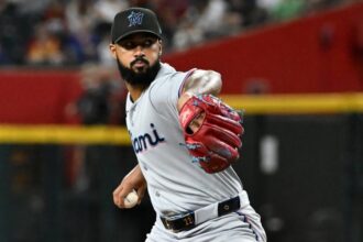 Alcántara rompe récord de los Marlins y alcanza los 1,002 ponches en su carrera con Miami - Noticias de hoy en República Dominicana | De Último Minuto