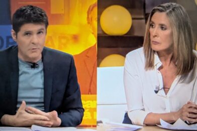 Jesús Cintora y Marta Gómez Montero se dan la mano en el regreso de la tertuliana a RTVE: «Somos humanos y hay días que tienes impulsos»