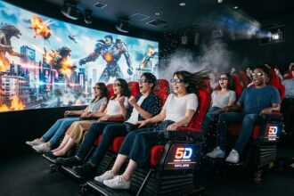 Cine 5D en Japón sorprende al mundo con una experiencia inmersiva que se vuelve viral