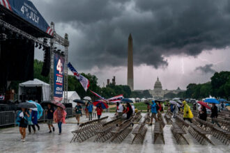 Evacúan principal celebración del 4 de Julio en Washington por amenaza de tormentas