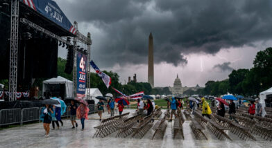 Evacúan principal celebración del 4 de Julio en Washington por amenaza de tormentas