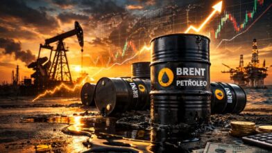 El brent cae más de 2 %, hasta los 76 dólares, entre temores inflacionistas y de demanda