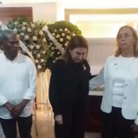 Hipólito Mejía y Carolina despiden a Freddy García con emotivos recuerdos de doña Rosa