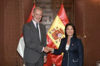 El rey de España se reúne con Keiko Fujimori y prometen a fortalecer la relación bilateral