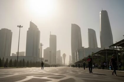 Kazajistán registra histórica ola de calor con temperaturas de hasta 48°C