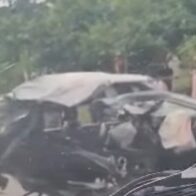 Accidente entre un carro y una patana deja varios heridos en la Circunvalación Santo Domingo