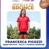 Francesca Pigozzi gana medalla de bronce para República Dominicana en esquí náutico