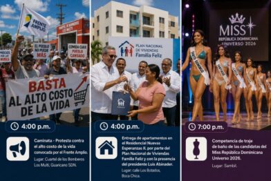 Agenda del día: sábado 18 de julio de 2026