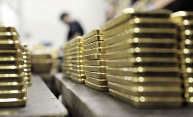 Exportaciones de oro.