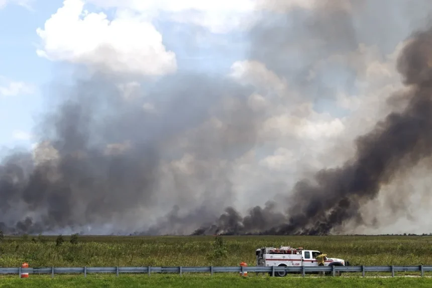 Los incendios en Florida arrasan más de 10.000 hectáreas en medio de una severa sequía