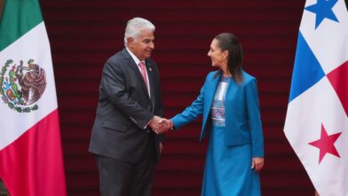 Sheinbaum y Mulino refuerzan cooperación sobre el Canal y el gusano barrenador
