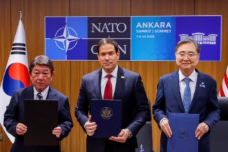 Estados Unidos, Japón y Corea del Sur firmaron una alianza para fortalecer su influencia energética en el Indo-pacífico