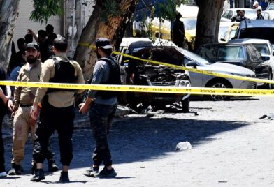 El gobierno de Siria responsabilizó al Estado Islámico por los atentados en Damasco durante la visita de Emmanuel Macron