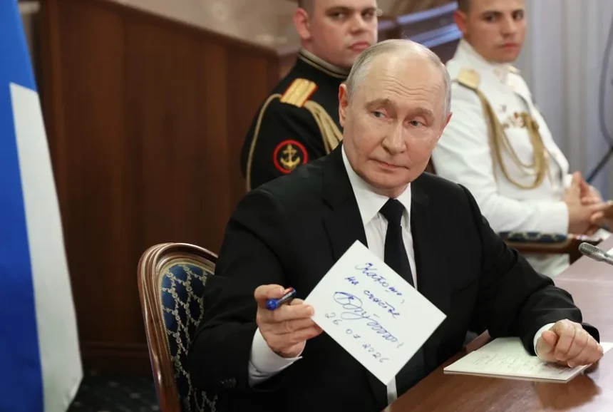 Putin acusa a Occidente de recurrir a “métodos terroristas”  al no poder derrotar a Rusia