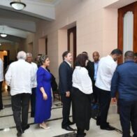 Funcionarios acuden al Palacio Nacional para reunión del Consejo de Gobierno encabezada por Abinader