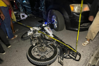 Hombre pierde la vida en accidente entre motocicleta y una yipeta en San Juan
