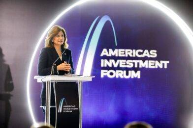 Raquel Peña destaca a RD como destino confiable de inversión en el Americas Investment Forum 2026