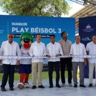 Gobierno inaugura play de béisbol del Centro Olímpico a 11 días de los Juegos Centroamericanos
