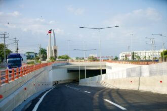 Abren al tránsito el nuevo túnel de la Plaza de la Bandera tras su inauguración