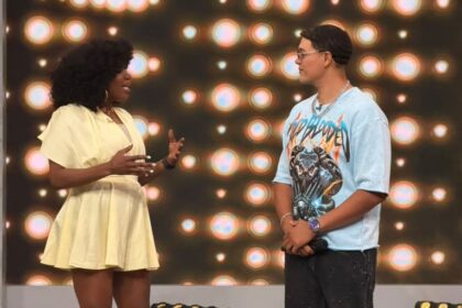 Chiky Bombom enloquece con el artista Luciente durante su aparición en "Hoy Día"