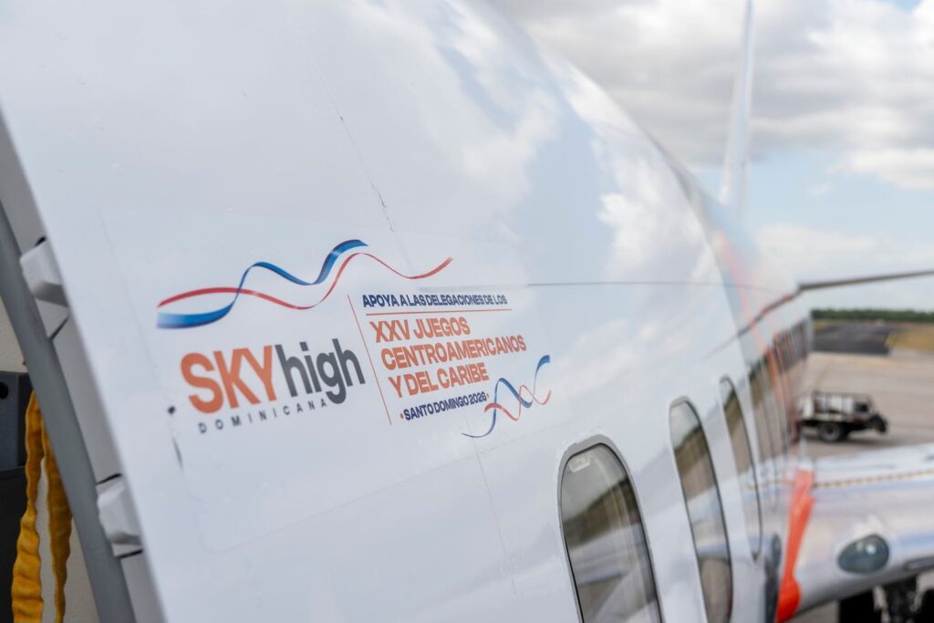 Sky High Dominicana transportará más de 1,400 atletas del Caribe hacia Santo Domingo para los Juegos Centroamericanos 2026