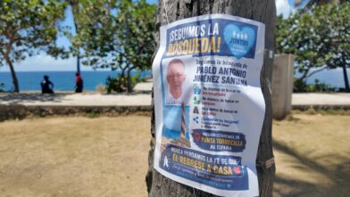 Continúa búsqueda de hombre desaparecido hace una semana cerca del Mar Caribe