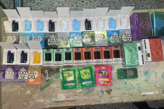 PN apresa a dos personas por robo y presunta violación a la Ley de Drogas en La Vega