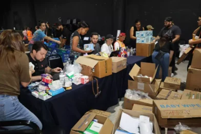 Parte barco con ayuda humanitaria recolectada en diferentes centros de acopio de RD a Venezuela - Noticias de hoy en República Dominicana | De Último Minuto