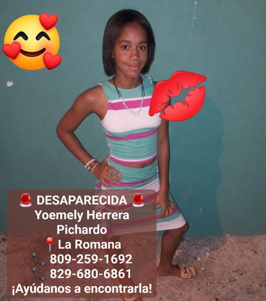 Alerta de búsqueda: Reportan desaparecida a adolescente de 12 años en La Romana